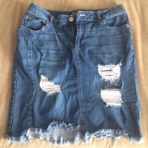 Jean Skirt